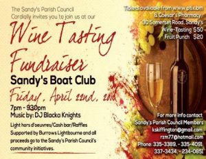 0422 Sandys Parish Council Wine Tasting Fundraiser