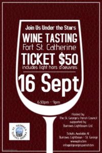 0916 Wine Tasting at Fort St Catherine